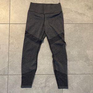 Hylete Charcoal Mesh Panel Leggings